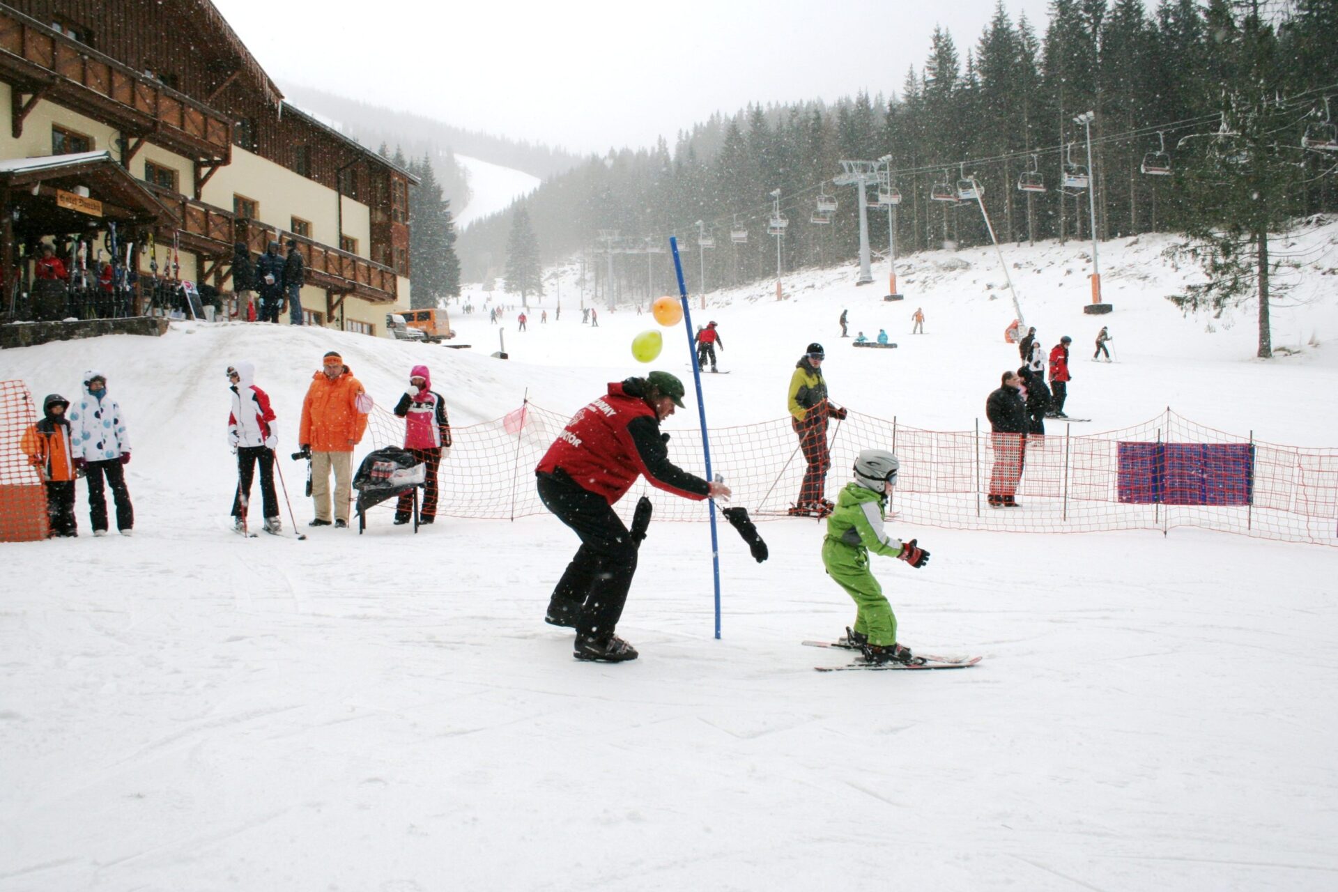 Detská lyžiarska výstroj