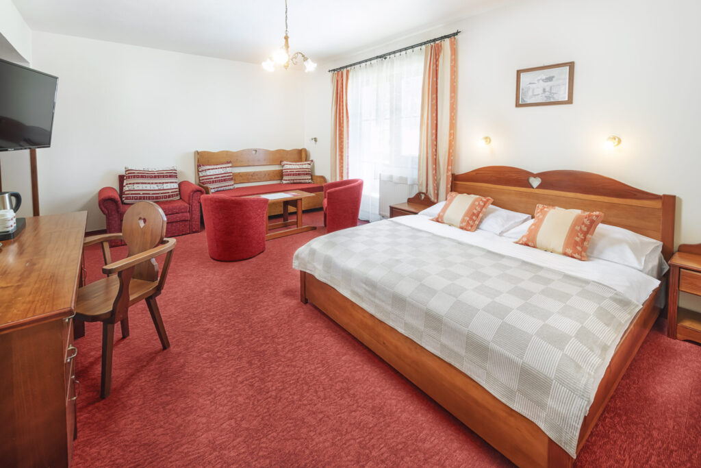 Izba Superior, Hotel Družba v Demänovskej doline.