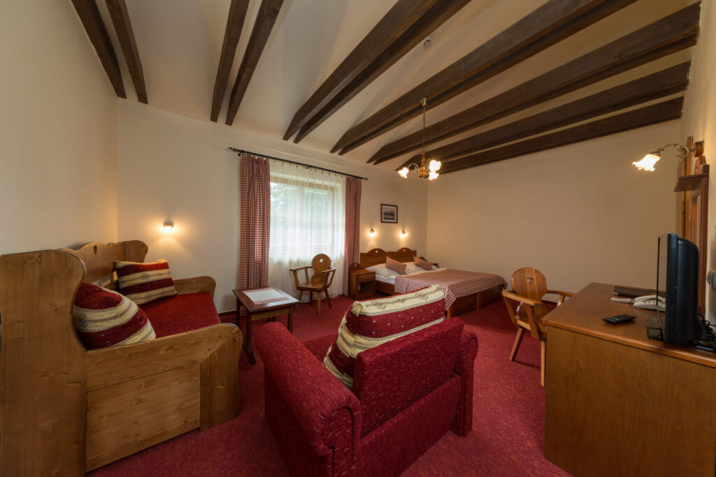 Izba Superior, Hotel Družba v Demänovskej doline.