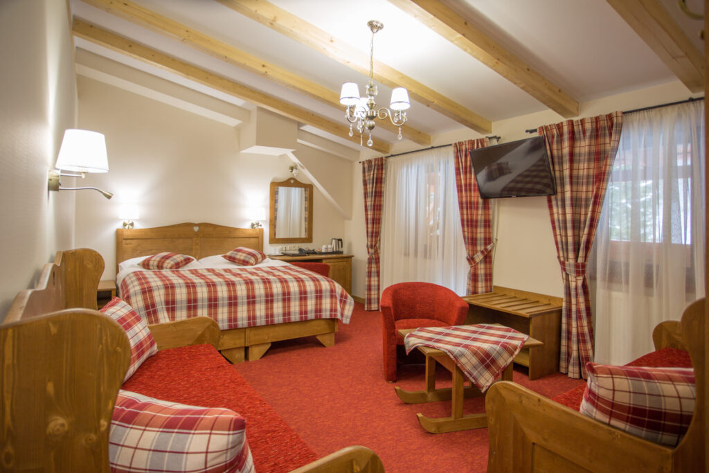 Rodinné izby Family v Hoteli Družba v Demänovskej doline.