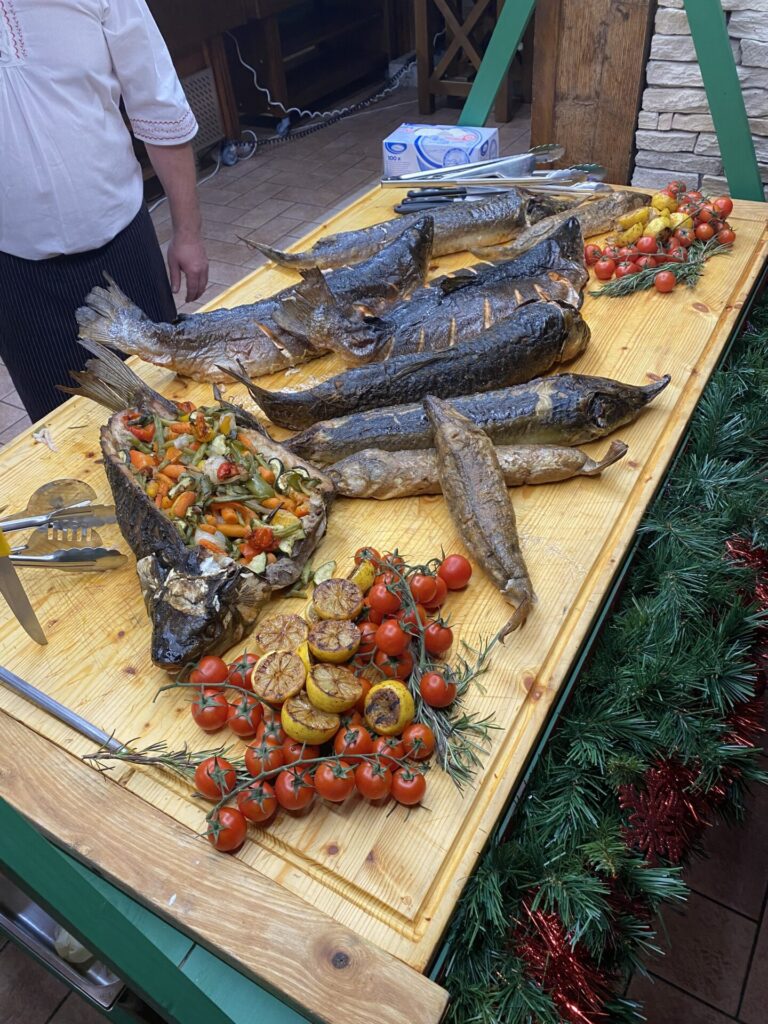 Slovenský bazár - tržnica. Gastroshow v Hoteli Družba. 