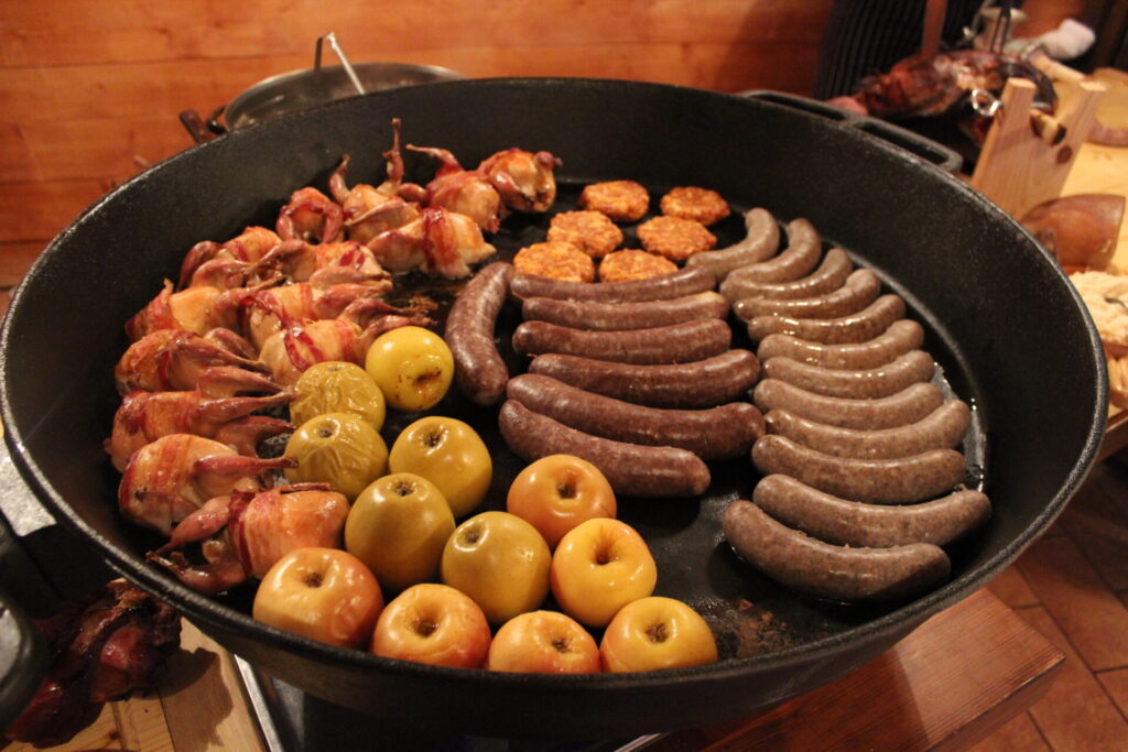 Slovenský bazár - tržnica. Gastroshow v Hoteli Družba. 