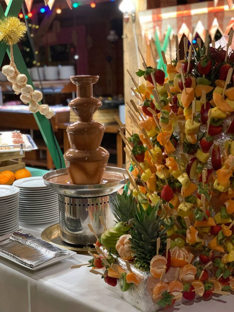 Vianočné trhy. Gastroshow v Hoteli Družba v Jasnej. 