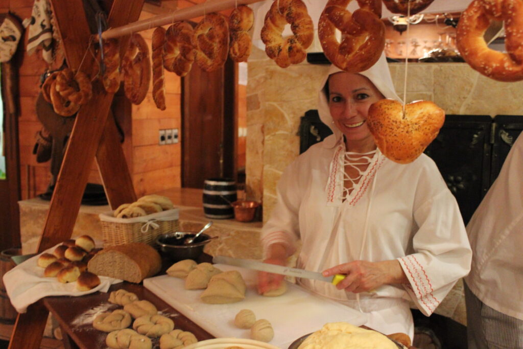 Slovenský bazár - tržnica. Gastroshow v Hoteli Družba. 