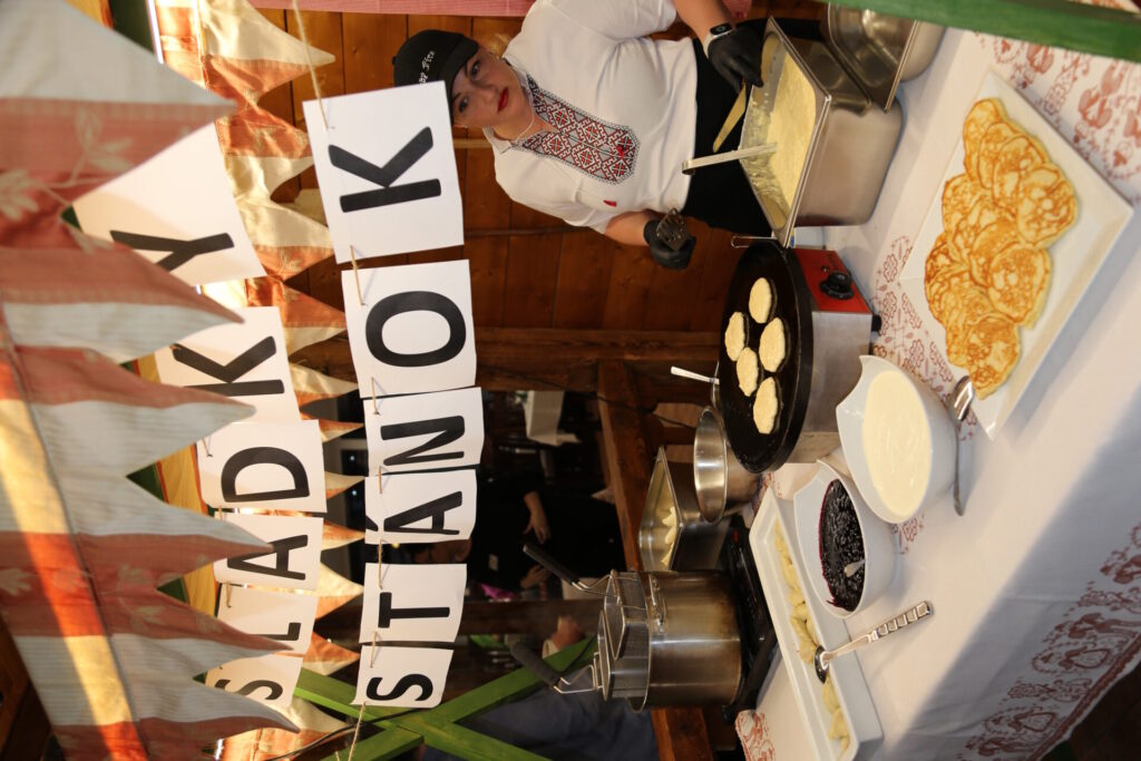 Slovenský bazár - tržnica. Gastroshow v Hoteli Družba. 