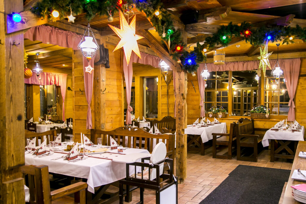 Vianočné trhy. Gastroshow v Hoteli Družba v Jasnej. 