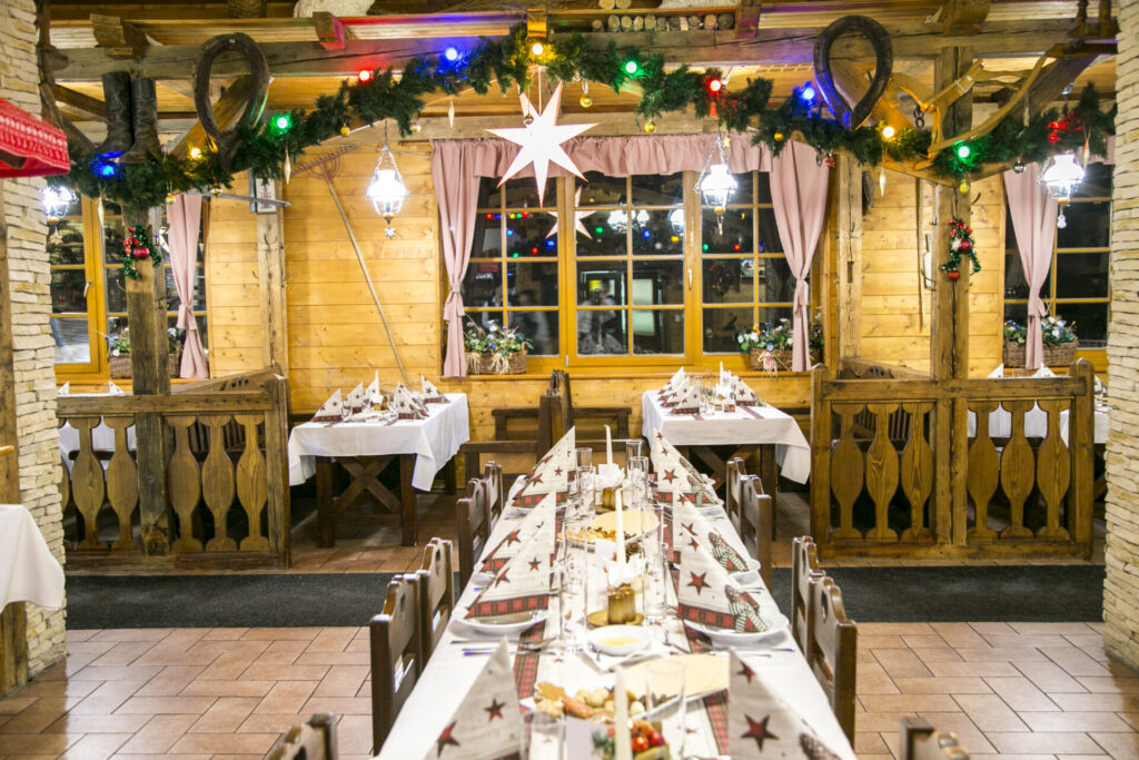 Vianočné trhy. Gastroshow v Hoteli Družba v Jasnej. 