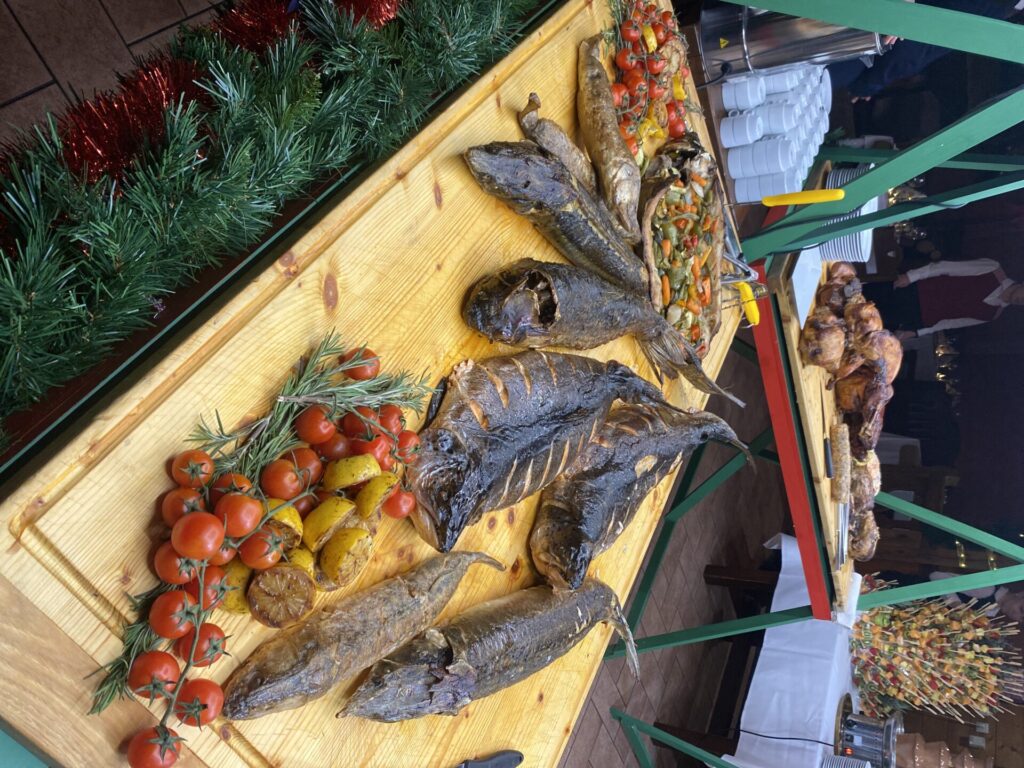 Vianočné trhy. Gastroshow v Hoteli Družba v Jasnej. 