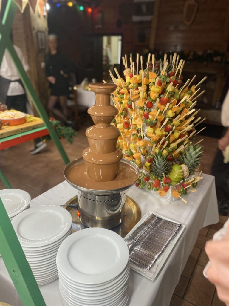 Vianočné trhy. Gastroshow v Hoteli Družba v Jasnej. 