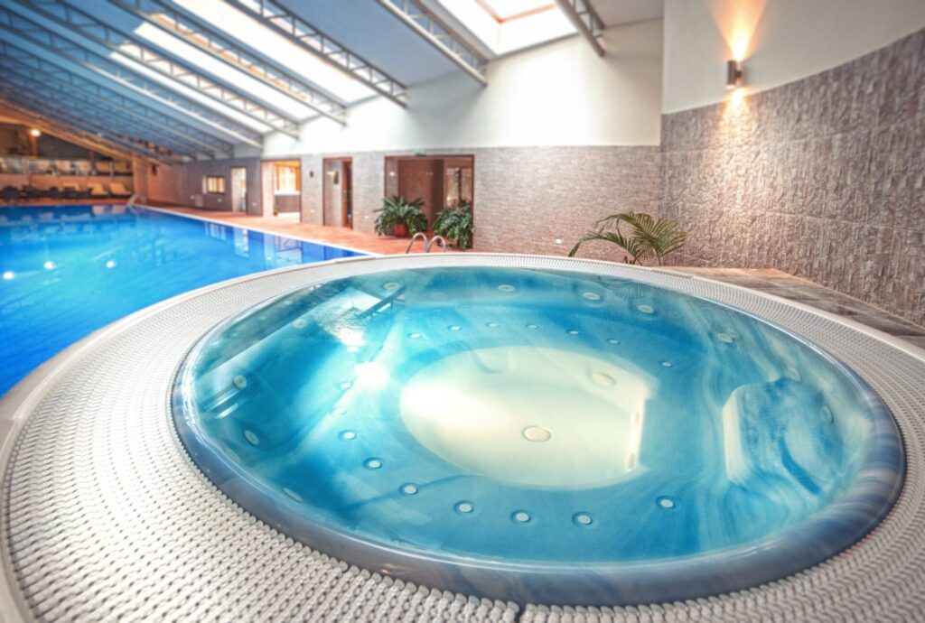 Spoločná zóna v najväčšom Wellness Centre na Liptove. Hotel Družba.