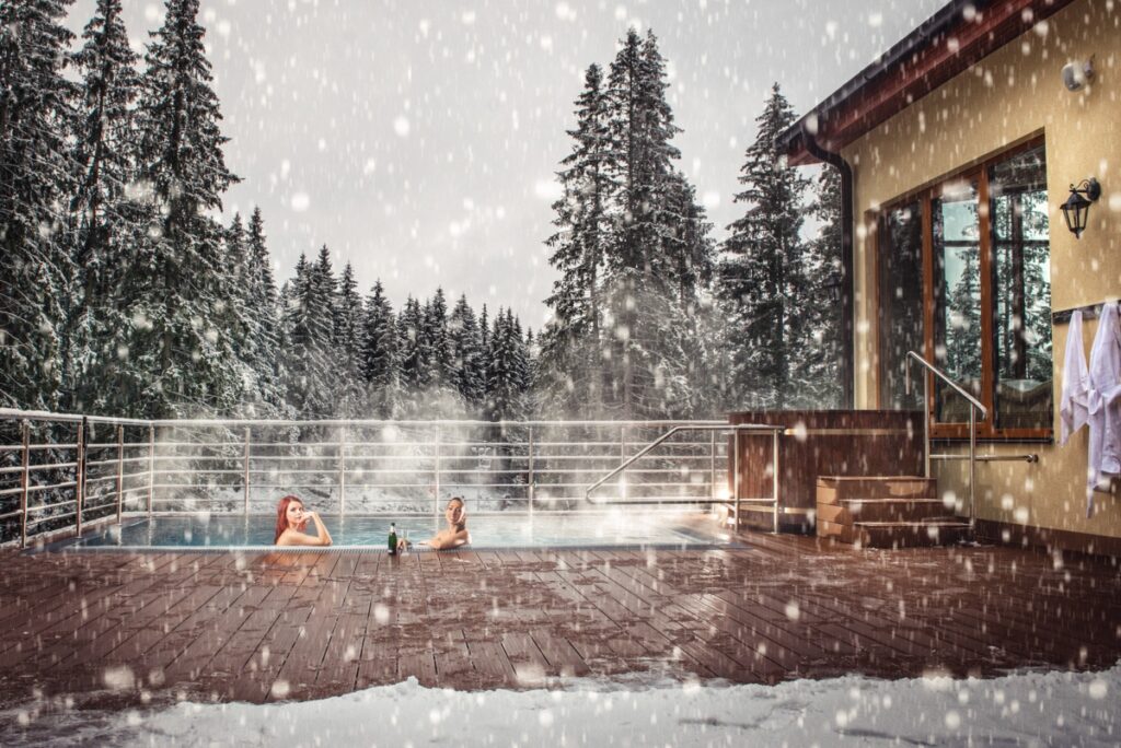 Spoločná zóna v najväčšom Wellness Centre na Liptove. Hotel Družba.