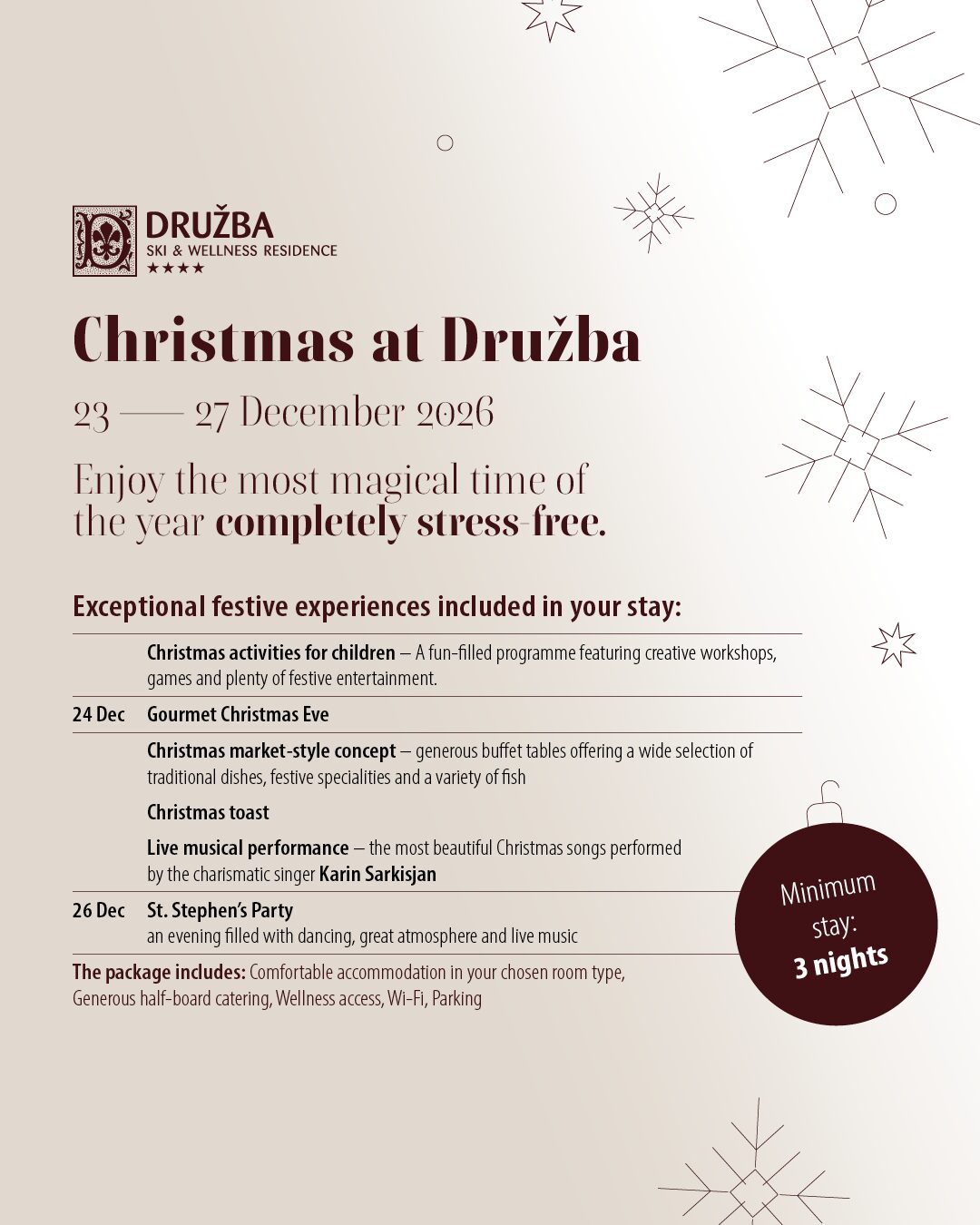 Christmas at Družba